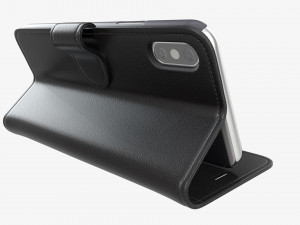 Smartphone in flip wallet case 04 3D Model