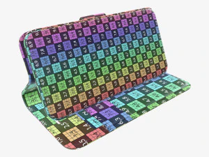 Smartphone in flip wallet case 04 3D Model