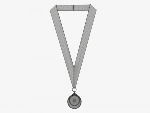 Sports medal mockup 01 Modèle 3D