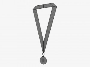 Sports medal mockup 01 Modèle 3D