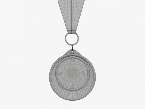 Sports medal mockup 01 Modèle 3D