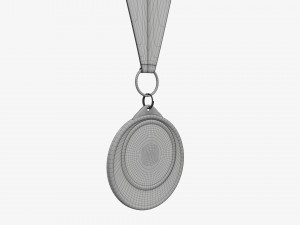Sports medal mockup 01 Modèle 3D