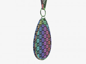 Sports medal mockup 02 Modello 3D