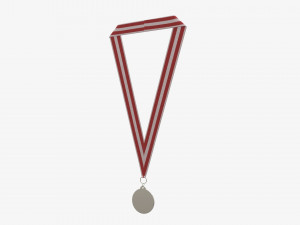 Sports medal mockup 03 Modello 3D
