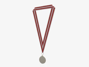 Maket medali olahraga 03 Model 3D