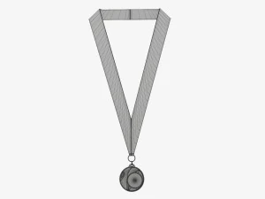Maket medali olahraga 03 Model 3D