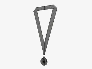 Maket medali olahraga 03 Model 3D