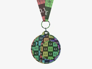 Maket medali olahraga 03 Model 3D