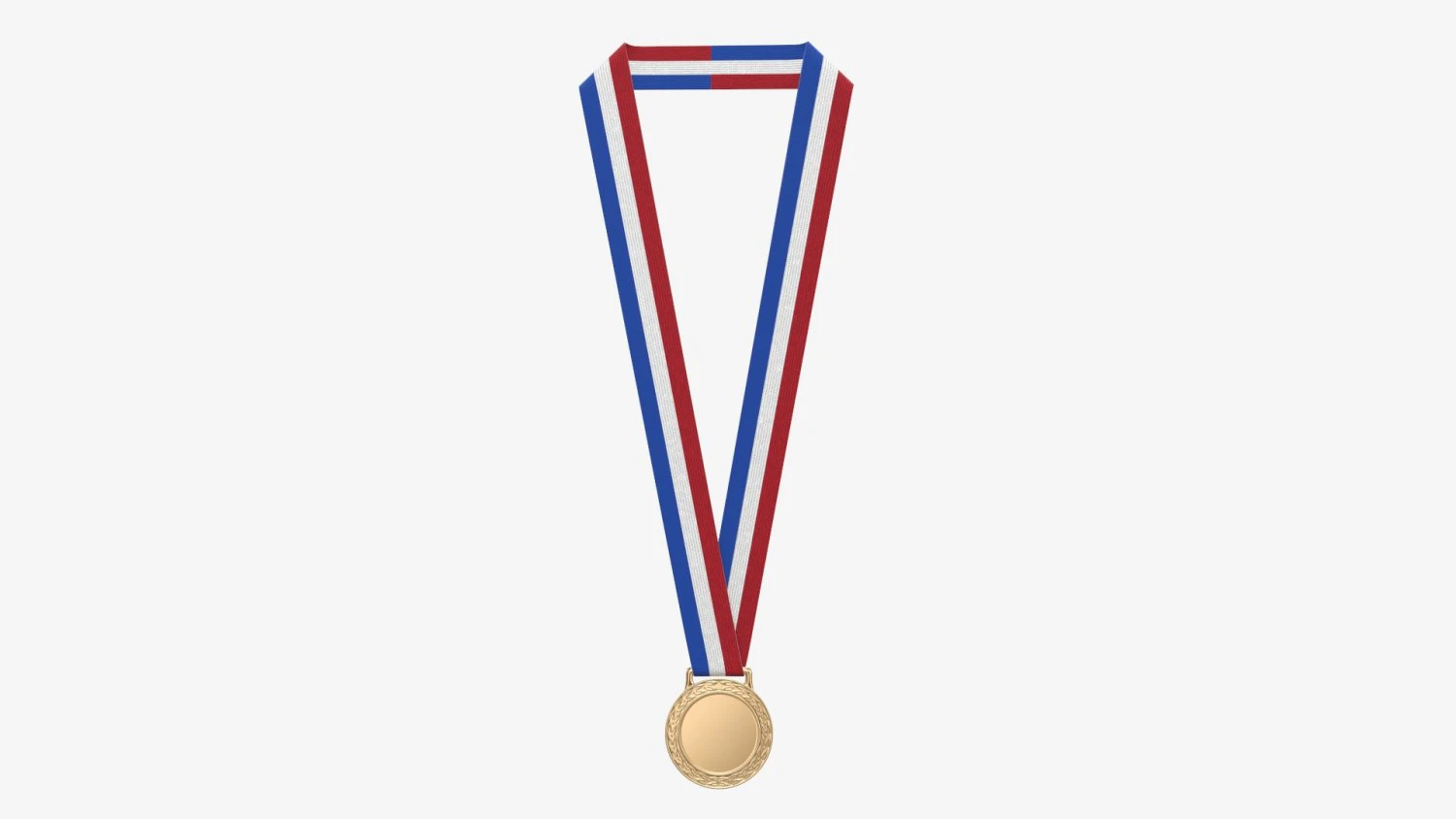 Maquete de medalha esportiva 06 Modelo 3D .c4d .max .obj .3ds .fbx .stl .blend 
