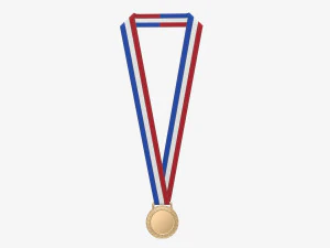 Макет спортивної медалі 06 3D Модель