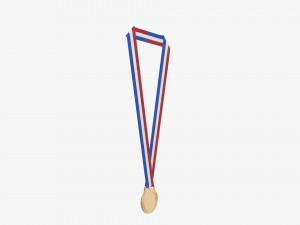 Sports medal mockup 06 Modelo 3D