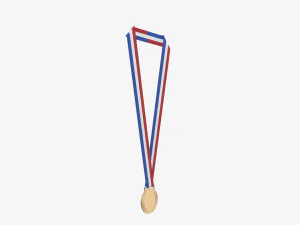 Maquete de medalha esportiva 06 Modelo 3D