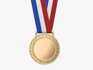 Maquete de medalha esportiva 06 Modelo 3D
