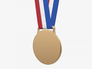 Sports medal mockup 06 Modelo 3D