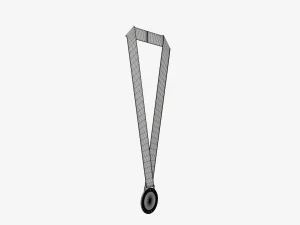 Maquete de medalha esportiva 06 Modelo 3D