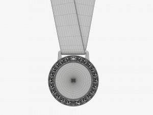 Sports medal mockup 06 Modelo 3D