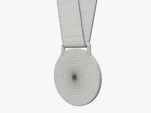 Maquete de medalha esportiva 06 Modelo 3D