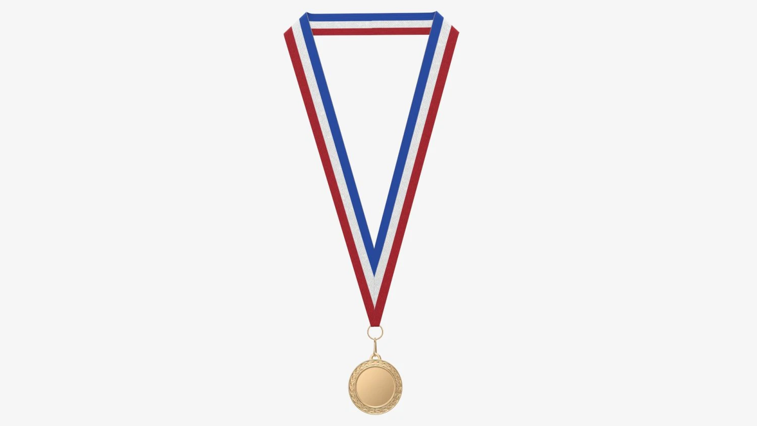 Sports medal mockup 07 3D Model .c4d .max .obj .3ds .fbx .stl .blend 