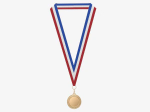 Sports medal mockup 07 3D Model