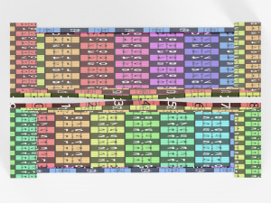 Street chalkboard display mockup 3D Model