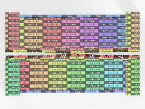 Street chalkboard display mockup 3D Model