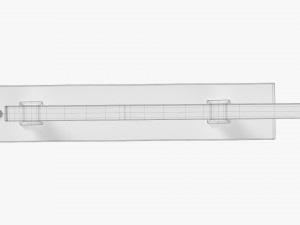 Street store sign mockup 01 3D Model