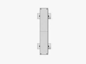Street store sign mockup 02 3D Model
