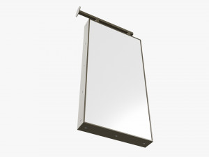 Street store sign mockup 03 3Dモデル