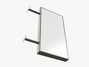 Street store sign mockup 04 3D 模型