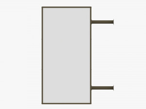 Street store sign mockup 04 3D 模型