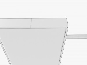 Street store sign mockup 04 3D 模型