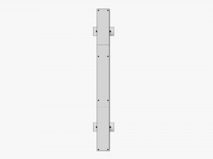 Street store sign mockup 04 3D 模型