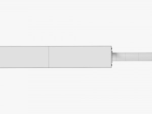 Street store sign mockup 04 3D 模型