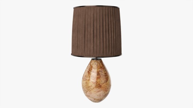 Table lamp with shade 01 Modèle 3D .c4d .max .obj .3ds .fbx .stl .blend 