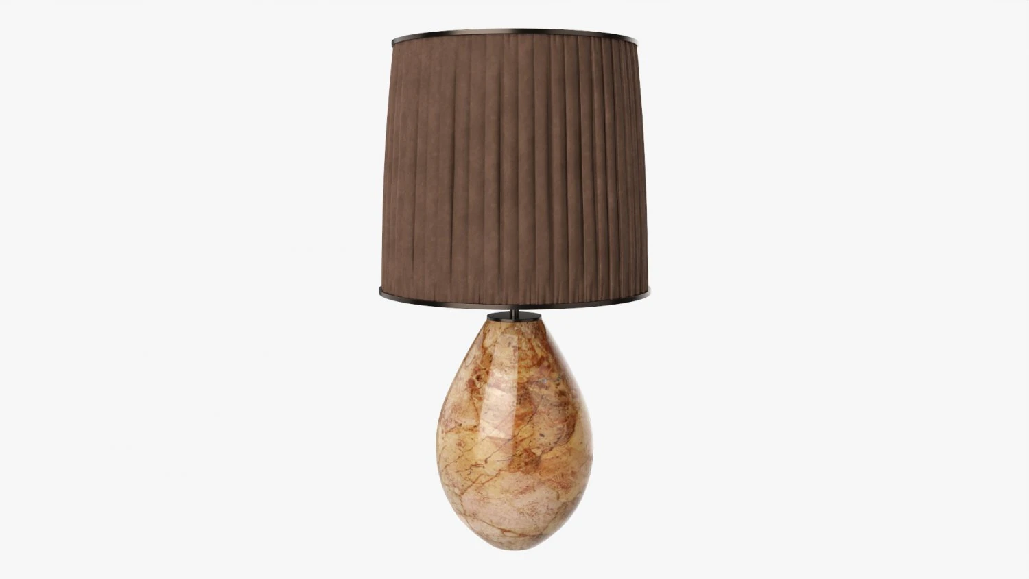 Lampe de table avec abat-jour 01 Modèle 3D .c4d .max .obj .3ds .fbx .stl .blend