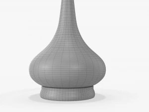 Lampada da tavolo con paralume 02 Modello 3D