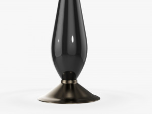 Table lamp with shade 03 3D Model