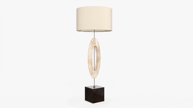 Table lamp with shade 04 Model 3D .c4d .max .obj .3ds .fbx .stl .blend 