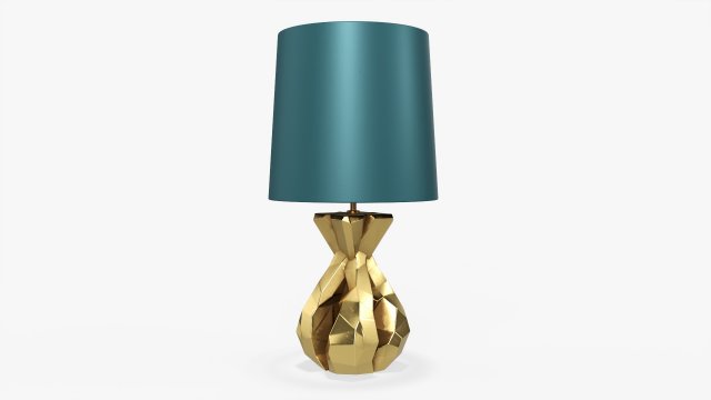 Table lamp with shade 06 Model 3D .c4d .max .obj .3ds .fbx .stl .blend 