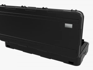 Caixa de teclado de transporte aberta Modelo 3D