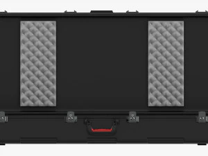 Caixa de teclado de transporte aberta Modelo 3D