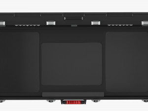 Transportation keyboard case open 3D मॉडल
