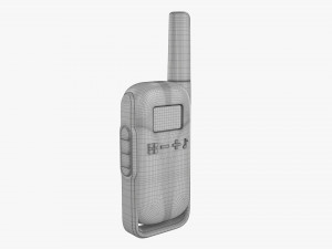 Two-way radio walkie talkie Modelo 3D