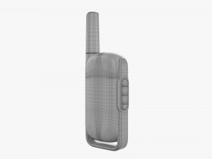 Two-way radio walkie talkie Modelo 3D