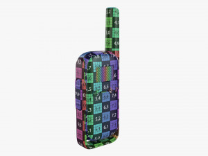 Two-way radio walkie talkie Modelo 3D