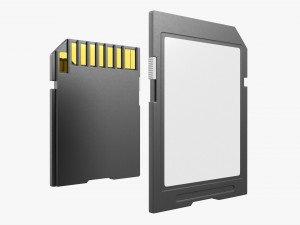 Ultra SD memory card Modelo 3D