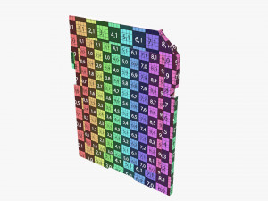 Ultra SD memory card Model 3D