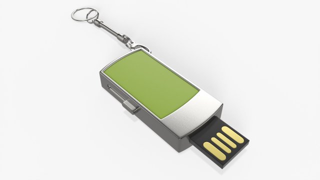 USB flash drive 01 Modèle 3D .c4d .max .obj .3ds .fbx .stl .blend 