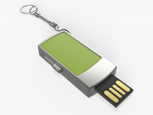 USB flash drive 01 3D Model