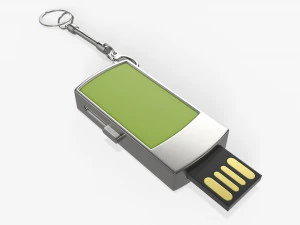 यूएसबी फ्लैश ड्राइव 01 3D मॉडल